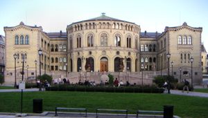Stortinget, Oslo.
