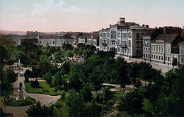 Headquarters of the Belgrade University, pictured in 1890