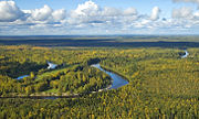 The plains of Western Siberia, Vasyugan River