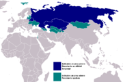 Countries where the Russian language is spoken