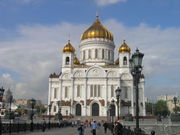 Cathedral of Christ the Saviour, demolished during the Soviet period, was reconstructed from 1990–2000