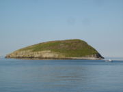 Norse raiders appeared off Ynys Seiriol (Puffin island),  seen here from Penmon Point