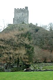 Dolwyddelan Castle, birthplace of Llywelyn the Great c. 1173