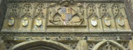 Arms of Edward III and his sons, Trinity College Cambridge.