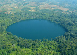 Yak Loum lake in Ratanakiri Province
