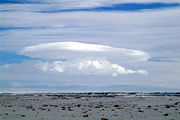 Lenticular cloud over Wyoming.