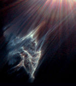 Hubble Space Telescope image of reflection nebulosity near Merope