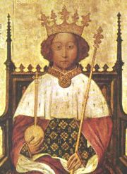 Richard II (depicted c. 1390)