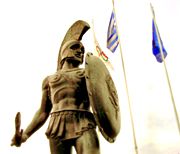 Statue of King Leonidas I in Sparta