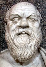 Bust of Socrates in the Vatican Museum.