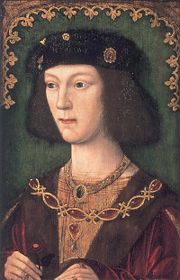 Eighteen year-old Henry VIII after his coronation in 1509.