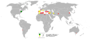 Almond output in 2005