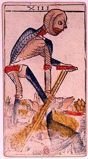 Marseille tarot card