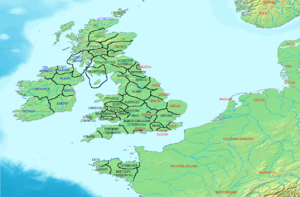 Britain in AD 500