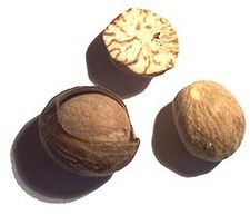 Nutmeg seeds