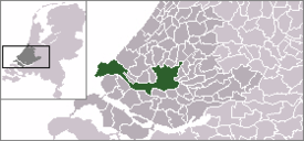 Location of Rotterdam