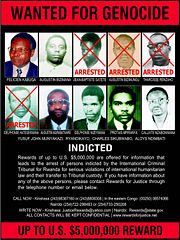Wanted poster for the International Criminal Tribunal for Rwanda