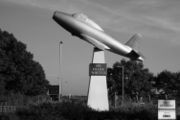 Sir Frank Whittle's memorial at Farnborough Aerodrome