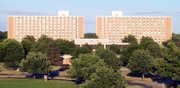 Hubbard Hall is a twelve-story residence hall on the eastern edge of campus. It is MSU's second tallest building, surpassed by Spartan Stadium