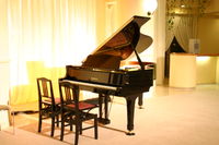 A grand piano.