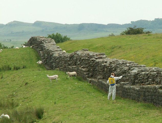 Image:Hadrians Wall with Weedkiller.JPG