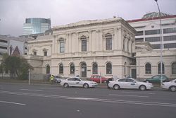 The historic former High Court building, future home of the Supreme Court of New Zealand.
