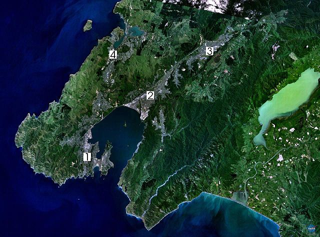 Image:Wellington landsat labelled.jpg