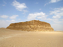 The Mastaba of Faraoun, at Saqqara.