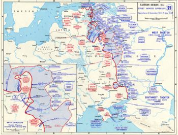 The Soviet winter counter-offensive, 5 December 1941 to 7 May 1942