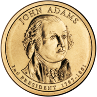 Presidential Dollar of John Adams