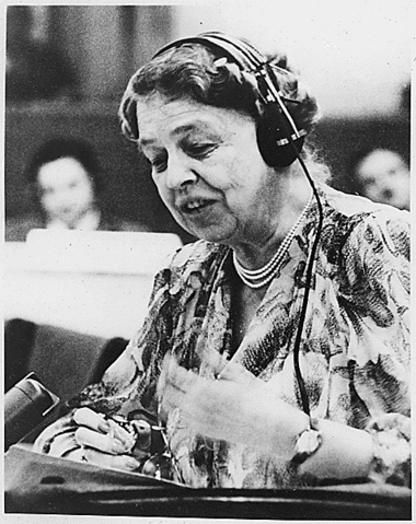 Image:Eleanor Roosevelt at United Nations.gif