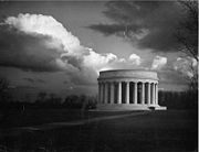 The Harding Memorial in Marion, Ohio.