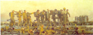 John Singer Sargent's 1918 painting Gassed.