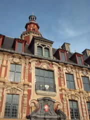 The façade of the 'Vieille Bourse' on the 'Grand Place'