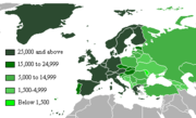 European nations by GDP (nominal) per capita in 2006