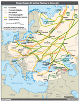 Russia is Europe's key oil and gas supplier.