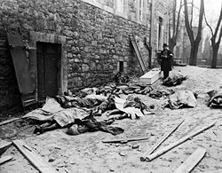 Belgian civilians killed by the German Military during the offensive