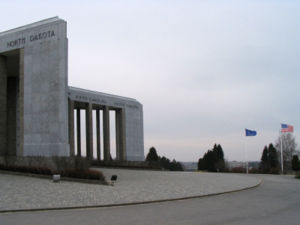 The Mardasson Memorial in Bastogne, Belgium