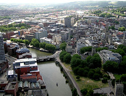 Bristol Bridge and the River Avon