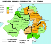 Communities in Northern Ireland - 1991 census.
