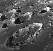 A portion of the lunar near side. The large crater in the bottom half of the photo is Goclenius.