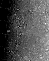 Mercury’s Caloris Basin is one of the largest impact features in the Solar System.