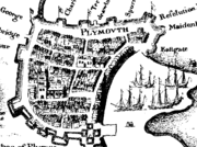 A sketch of Plymouth circa. 1600