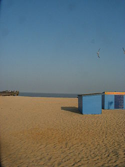 Central Beach close to the Jetty