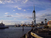 Spinaker Tower & Harbour.