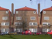 Early 20th century houses in the architecture of the Amsterdam School