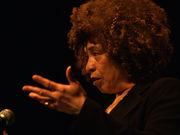 Angela Davis speaking at the University of Alberta on 28 March 2006