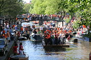 Koninginnedag 2007 in Amsterdam