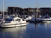 The Ocean Village marina