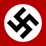 The swastika in a decorative Hindu form.